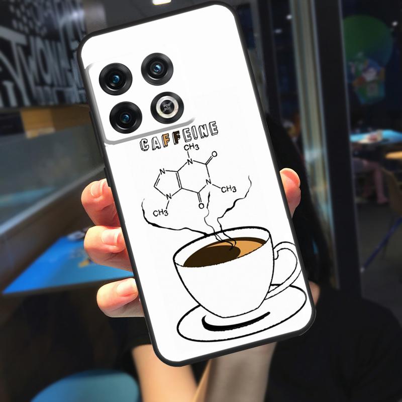 Science Chemistry Caffeine Funda For OnePlus 10T 8T 9RT 12 13 13R 11 9 10 Pro OnePlus Nord 4 CE 2 3 Lite N20 N30 Case