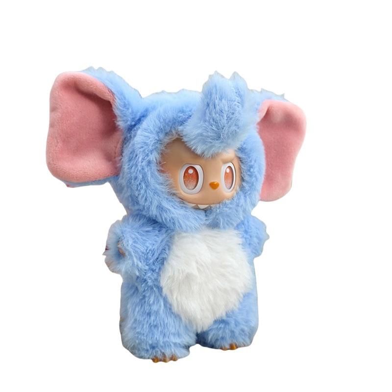 For Labubu/Cloths First And Second Generation Vinyl Figurine Dolls 17cm Cute Dress-Up Dress, Plush Suit Clothing Accessories
