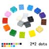 Bricks 2x2 Dots Thick Figures DIY Building Blocks Size 2*2 Dots Compatible With 3003 Educational Creative Toy for Children