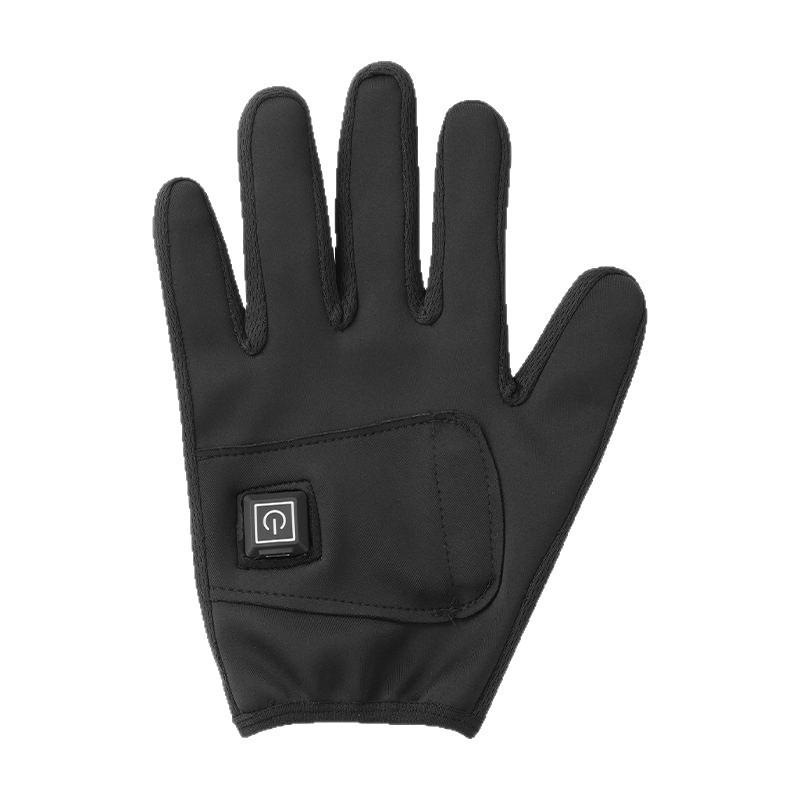 Self-Heating Half-Finger Smart Gloves for Warmth - Ideal for Office, Gaming, Riding, and Motorcycle Use
