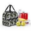 Bmx Bekleidung Retro Bmx Fahrrad Old School Aufnäher Isolierte Lunchtasche für Kinder Schul-Kühltasche Thermische Lebensmittelbox Tragetaschen Lunchboxen