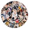 BLACKPINK Waterproof Stickers (50 pcs) - K-Pop Girl Group Decorative Stickers for DIY, Phone, and Computer.