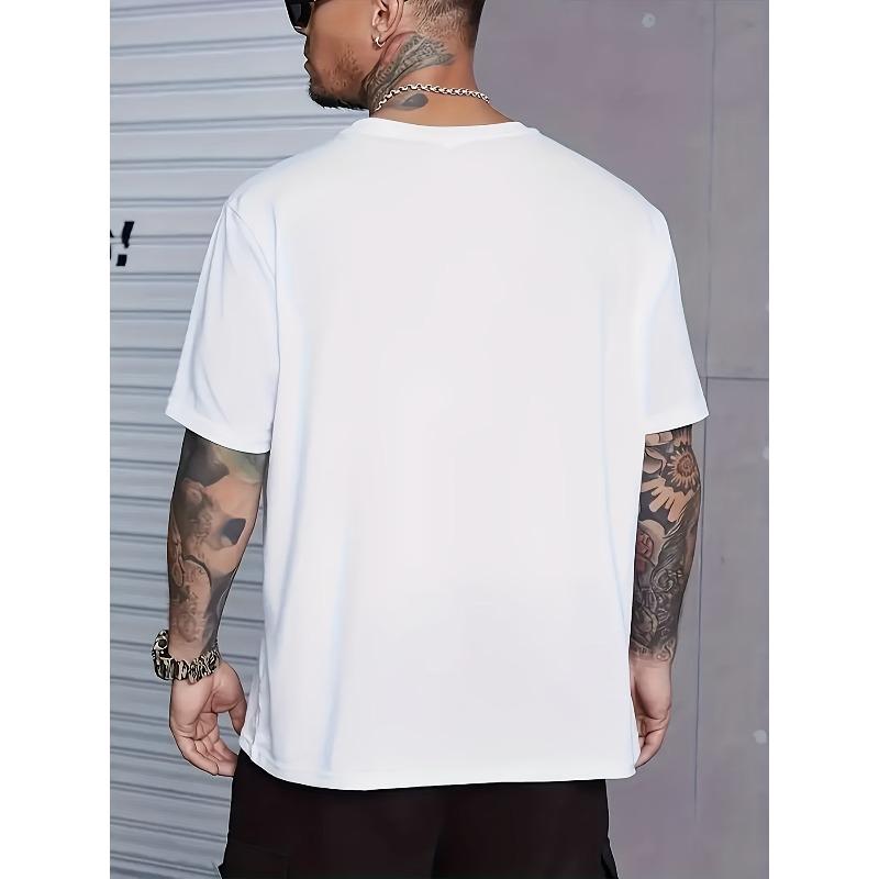 European Sizes Men's Heavyweight T-Shirt - Viking Graphic Tee with Purple & Golden Viking Design, Black Crew Neck Shirt for Minnesota Sports Fans