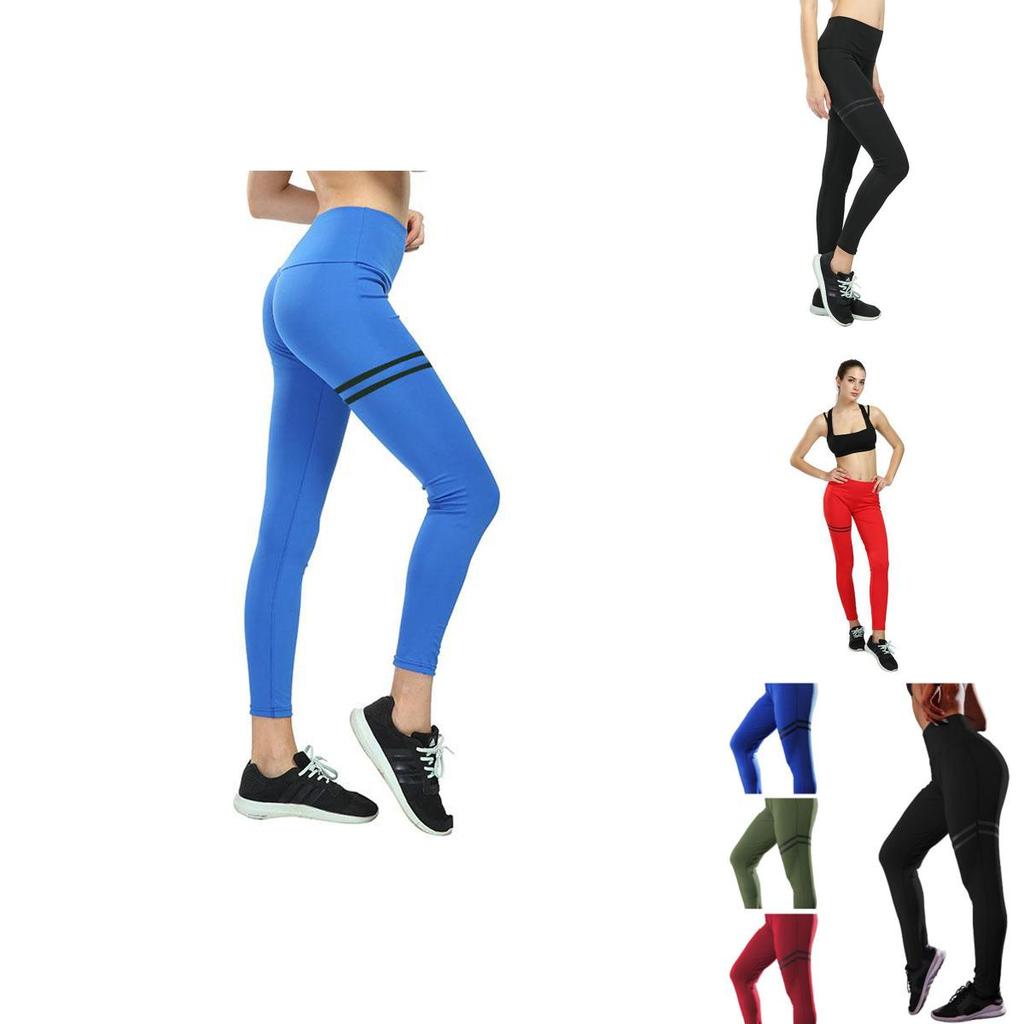 Fitness Women High Waist Push Up Polyester Leggings With Stylish Patchwork Design For Active Sports