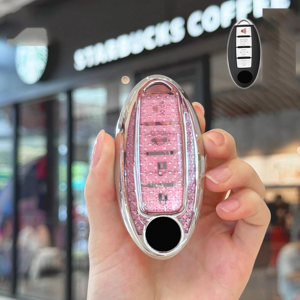 New Fashion For Nissan Maxima Altima Versa Sentra Sunny Sylphy Teana Qashqai X-Trail Juke 4 Button Remote Car Key Case Cover Fob