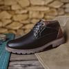 New Martin boots men's tooling boots autumn high-top shoes men's British style short boots retro casual leather boots