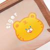 Cartoon Mesh Pencil Bag Transparent Transparent Stationery Bag Stationery Pouch  Student