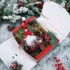 Christmas Ribbon Gift Box Merry Christmas Decorations for Home 2025 Navidad Natal Xmas Candy Cookie Packaging Box New Year 2026