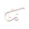 Creative Christmas Stocking Holder Hooks Fireplace Mantel Hanger Metal Clothes Hanger Christmas Party Decoration Supplies