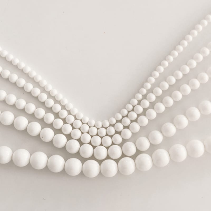 STILL INSTANT Rose with Dew - Necklace 16 (2colors/ 5sizes)