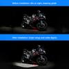 2Pcs Motorcycle LED Lamps Welcome Door Courtesy Light With Projector Angels Wing Led Carpet Underglow For Car Motorcycle Light