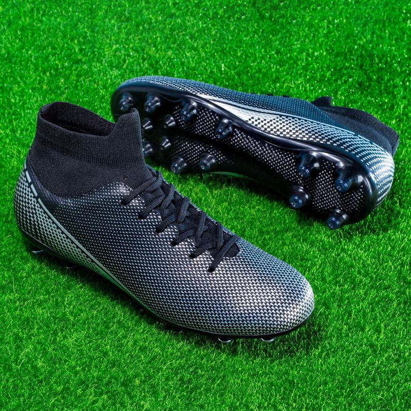 Football Shoes 33-45 Men's/women's Football Boots Socks Professional Training Football Boots Young Children Nail Football Shoes