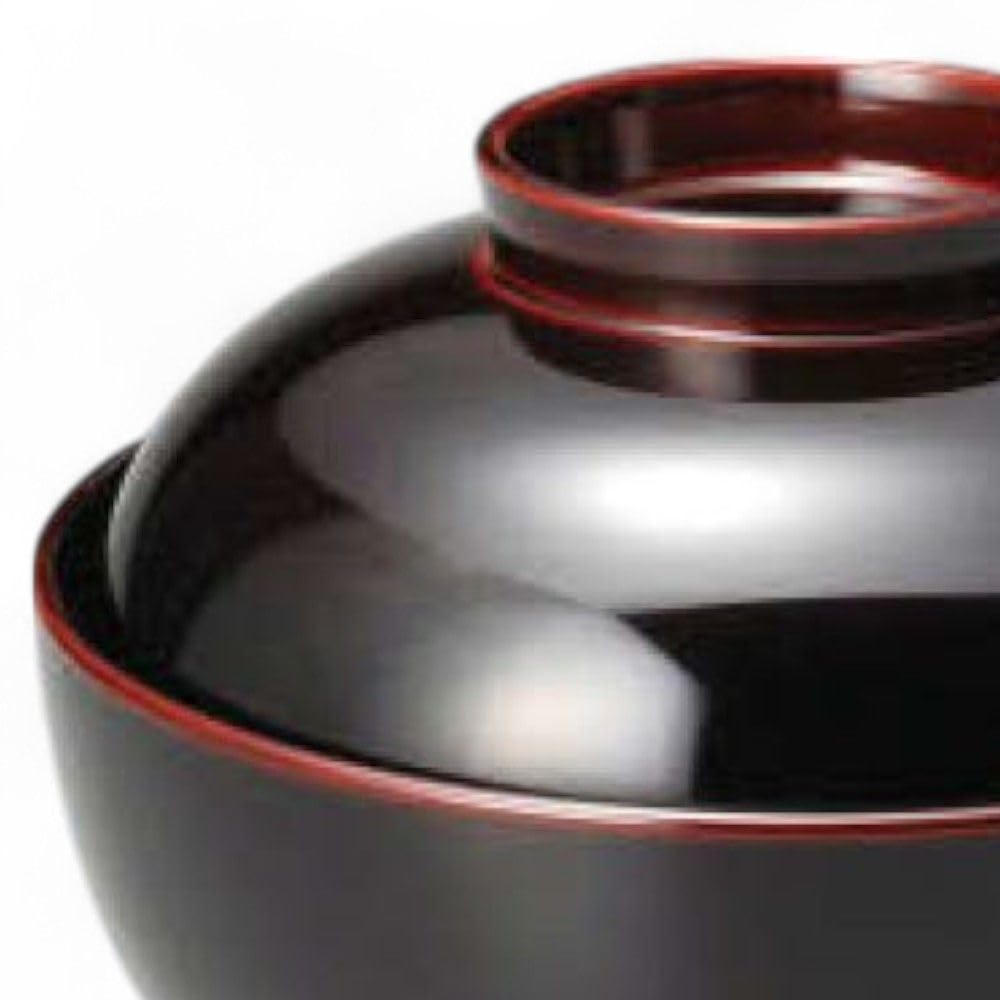 J-kitchens Lacquerware Bowl, Hand-Painted, PID-527117, Made in Japan