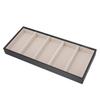 5 Grid Glasses Case Multifunction Space Saving 5 Slot Sunglasses Holder Storage Box