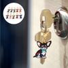 10pcs Creative Gift Dog Keychain for Birthdays Holidays Alloy Key Organiser Ornament Perfect for Personalization