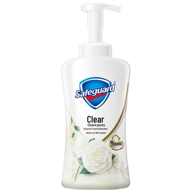 Safeguard Gentle Camellia Foaming Body Wash
