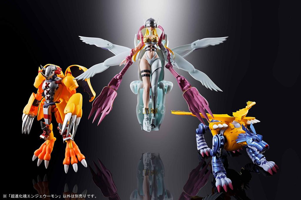 TAMASHII NATIONS Super Evolution Spirit Digimon Adventure 04 Angewomon 155mm Painted Movable Figure Approx. (Angewomon) ABS&PVC&diecast