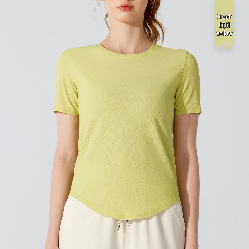 

Женская летняя футболка для бега свободного кроя, быстросохнущая Large