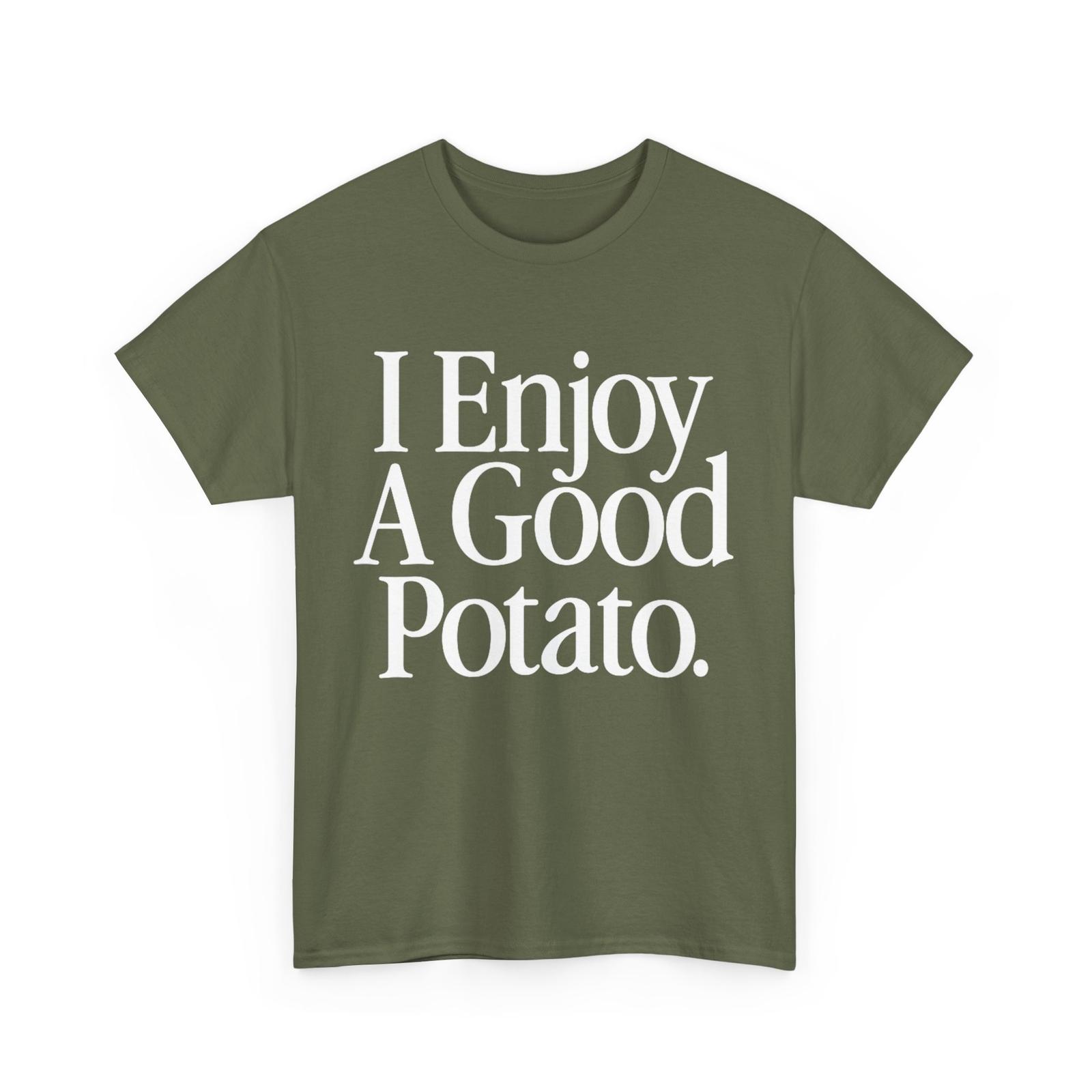 I Enjoy A Good Potato Shirt, Potato Lovers Men Funny Shirt XXXXL