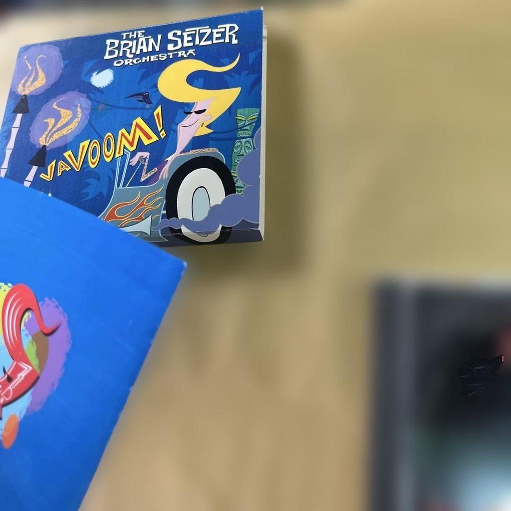 Used The Brian Setzer Orchestra CD Paper Sleeve with Obi