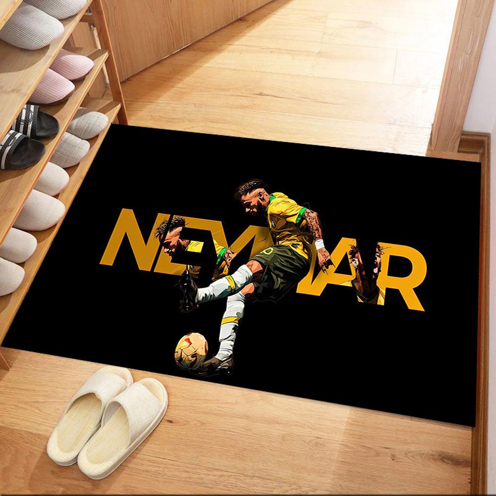 Quadratische Teppiche mit brasilianischen Fußballstars sind eine großartige Wahl für Wohnzimmer, Schlafzimmer, Heimdekoration und als Geschenke.