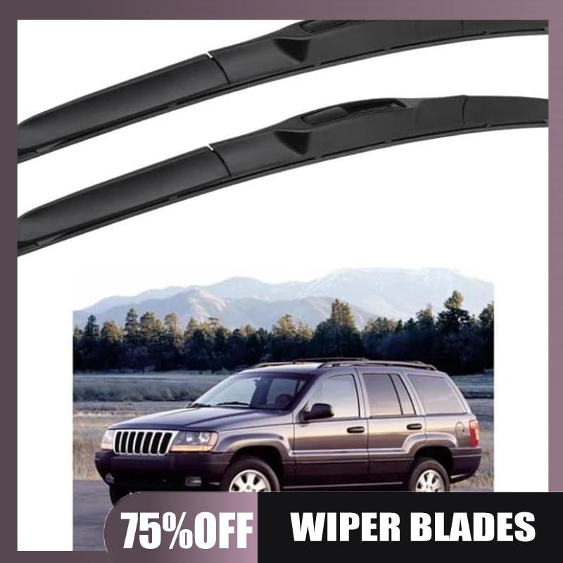 Suitable for Grand Cherokee 2000-2004 wiper blade 21-inch + 21-inch wiper wiper blade чёрный