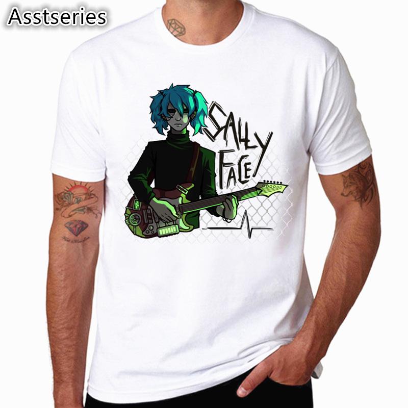 The T-shirts Sally Face Men Women Summer Fashion T-shirts Sally Face Hip Hop