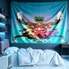 Mighty Morphin Power Rangers Print Tapestry, Lightweight Wall Hanging, for Bedroom, Dorm, Living Room, Home Art Decor - Birthday Christmas Gift for Fr