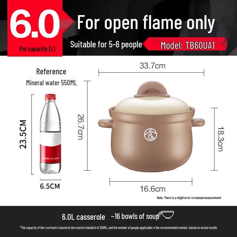 SUPOR Spodumene Clay Pot