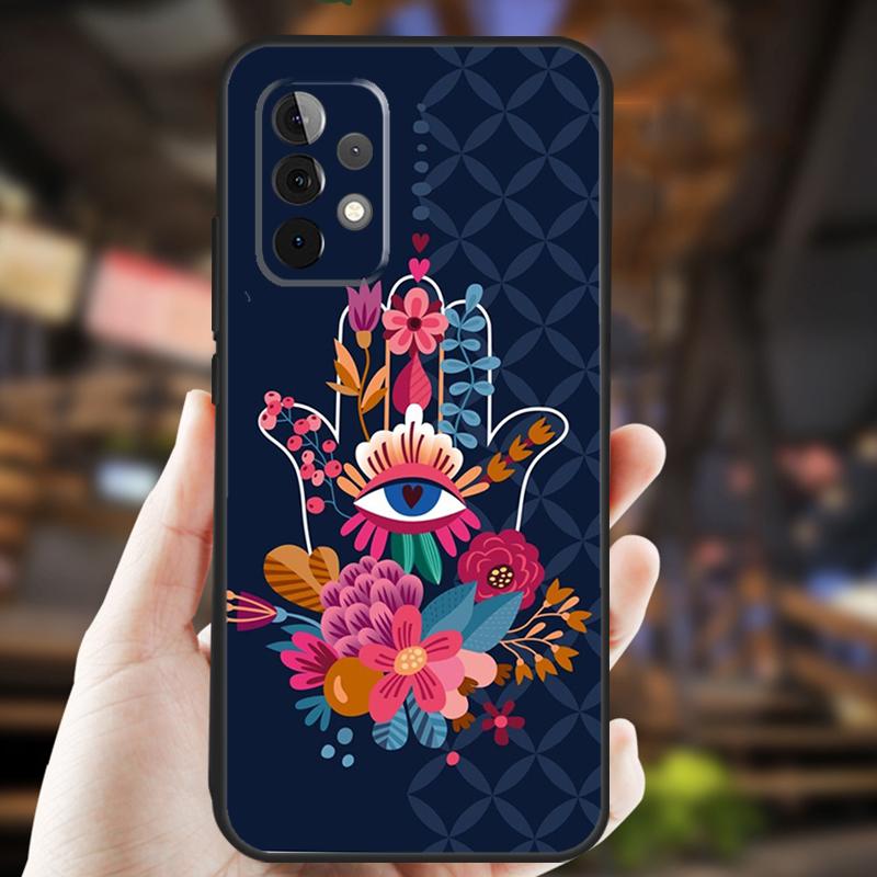 

Hamsa Hand Of Fatima Case For Samsung Galaxy A34 A06 A05 A32 A16 A55 A36 A26 A54 A14 A22 A52 A35 A15 A53 A13 A56 Samsung A06