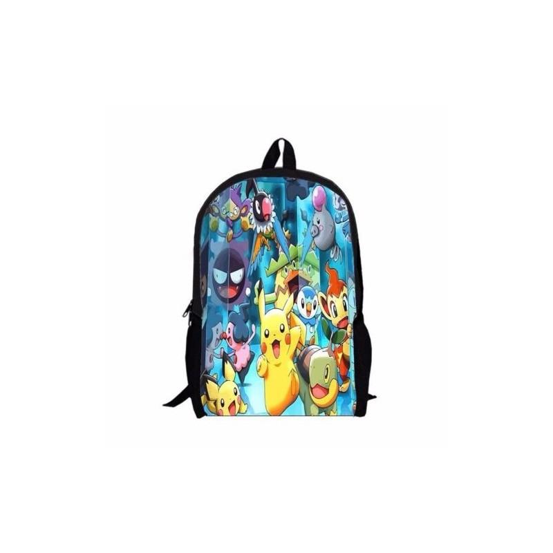 Pokemon Backpack Galaxy Travel Laptop School Shoulder Bag Rucksack New 2017