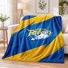 Leeds Rhinos Bedruckte Flanelldecke Warmer Komfort Tagesdecke für Innenbereich Heimdekoration