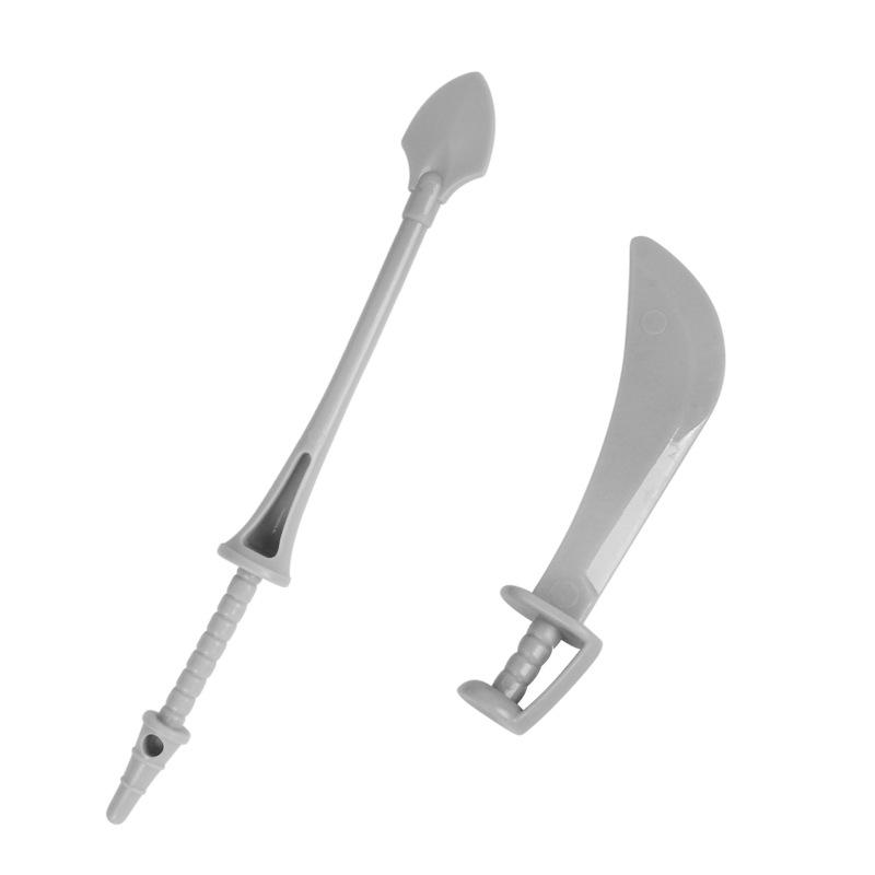 Big Particle Building Block Pirate Adventure Ship Rudder Pirates Sail Flag Jewelry Box Big Size Brick Accessory Boy Toy Kid Gift