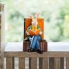 Reading Mr. Resin Ornaments Home Living Room Desktop Study Decoration Crafts Ornaments