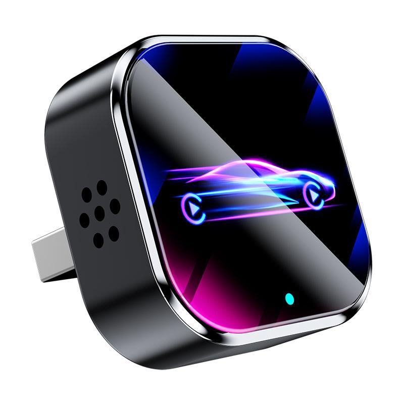 Carplay Wireless Smart Box, a Two-in-one Wireless Adapter for Carplay and Android Auto, Plug and Play