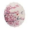 Chinese Oiled Paper Umbrella Handmade Paper Umbrella with Wood Handle for Performance Wedding Party