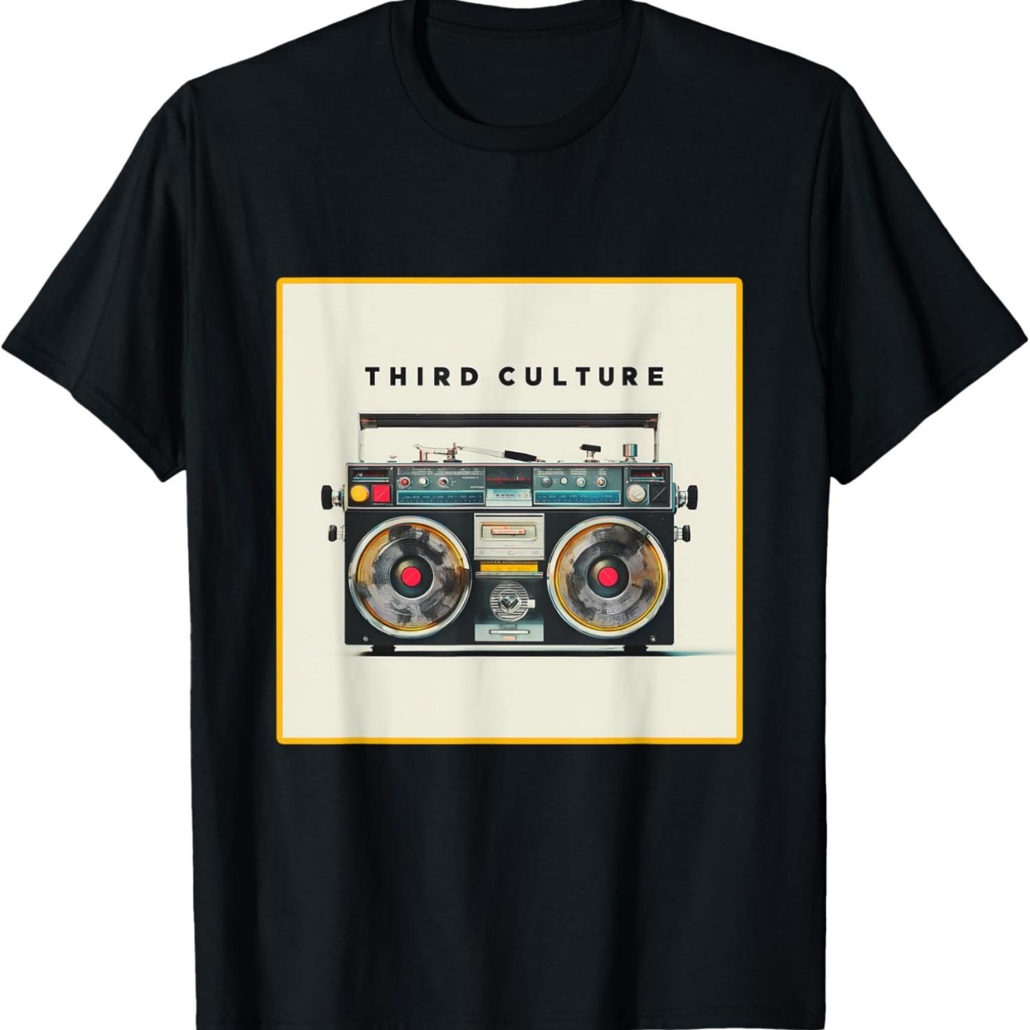 CYBERPUNK BOOMBOX T-Shirt S чёрный