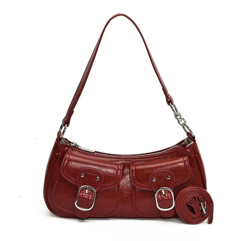 Locomotive style underarm bag women's 2025 new fashion shoulder bag high-end trendy commuter messenger women's bag