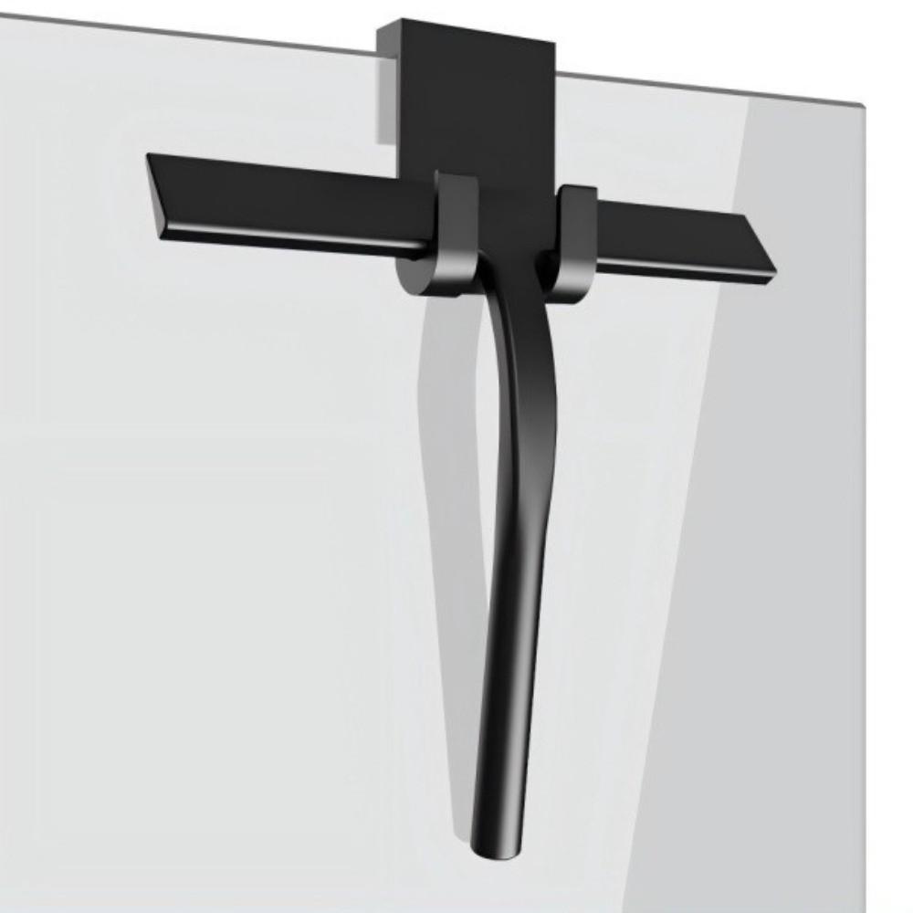 Efficient Shower Squeegee Metal Cleaning Tool Portable Glass Squeegee  Bathroom Use