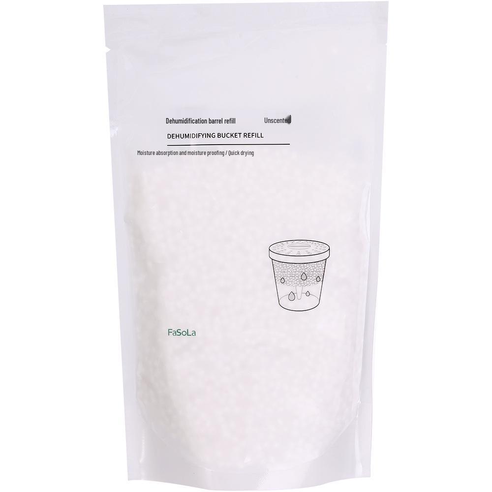 FaSoLa Reusable Dehumidifier Bucket with Moisture Absorbing Desiccant for Wardrobes