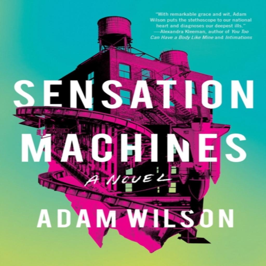 Sensation Machines by Adam Wilson Hardback Book 9781641291651