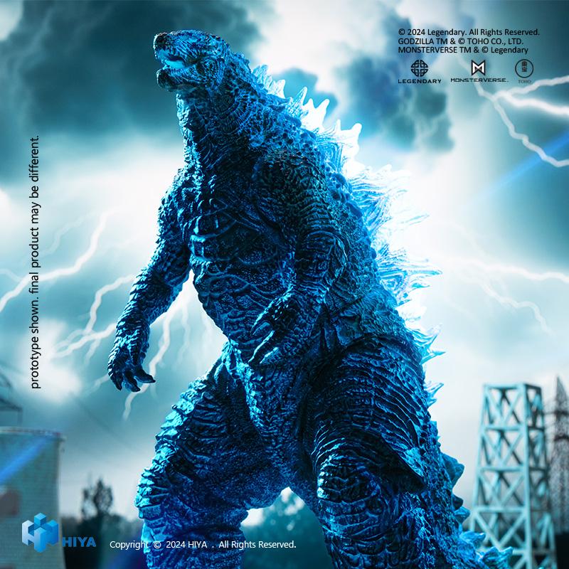 In Stock HIYA Exquisite Basic Series Godzilla X Kong The New Empire Energized Godzilla Action Figure,Collection Model Gift