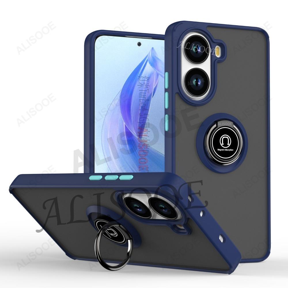 Kickstand Funda for POCO X7 Pro Case Armor Ring Holder Protective Cover for Xiaomi Redmi Turbo 4 Shockproof Case