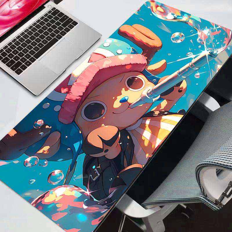 Mouse Pad Notbook Gamer Large Keyboard NonSlip Rubber Computer Carpet Desk Mat PC One Piece Gamer MousePad Anime