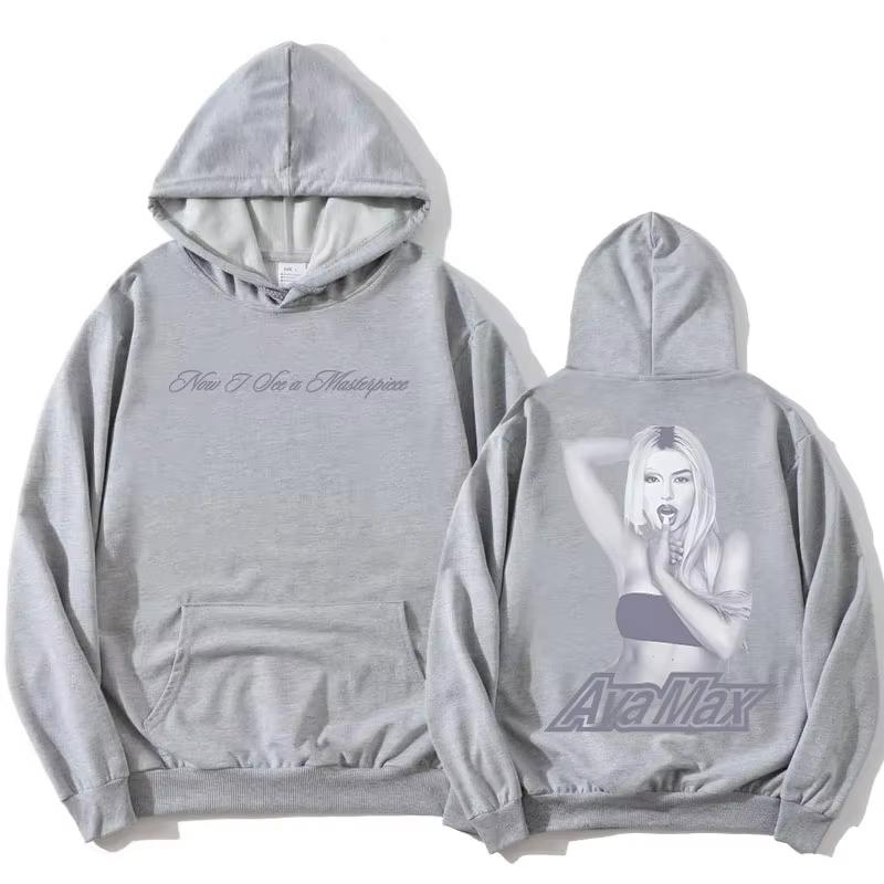 Ava Max Don't Click Play Album Men's long-sleeved hoodie graphic casual sportswear a masterpiece of hoodies