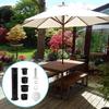 Square Stand for Water Parks Restaurants Backyards Parasol Umbrella Mount Clamp