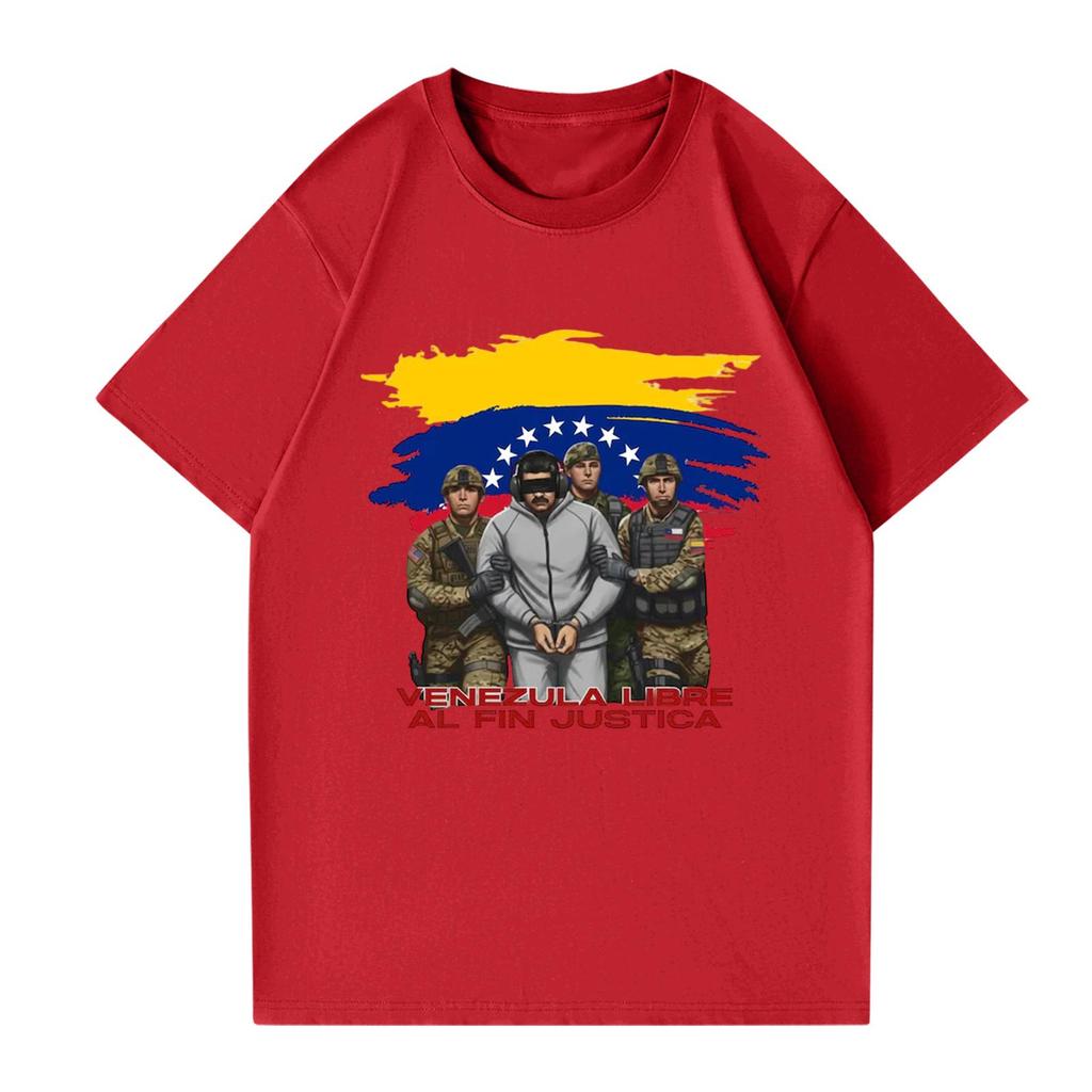 Dámské a pánské módní ležérní tričko s kulatým výstřihem, krátkým rukávem a potiskem