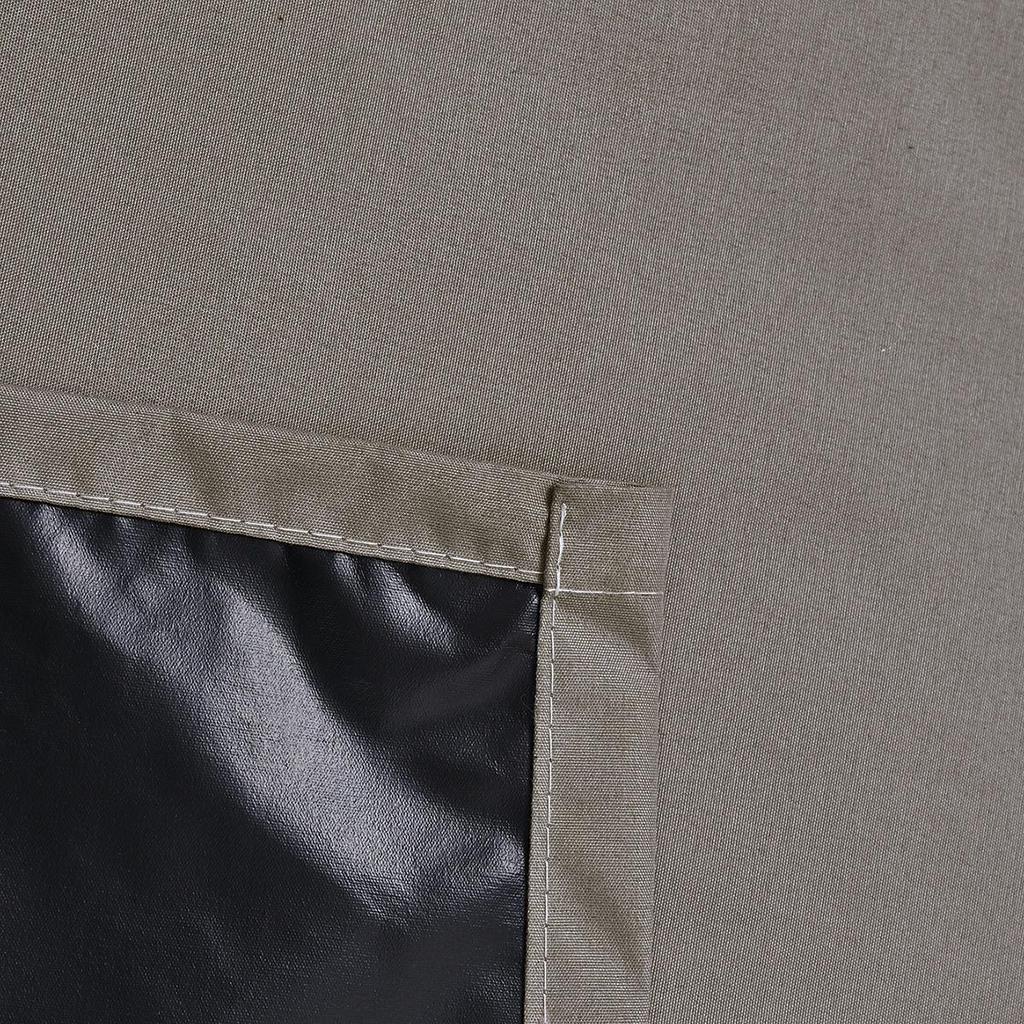 SHEIN Yafang Rod Pocket Blackout Curtains - Solid Color, Insulated, Sun Protection for Living Room & Balcony.