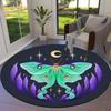 1pc Office Carpet Chair Mats Moonlit Luna Butterfly Perfect for Decorating Office Chairs, Living Rooms, Or Bedrooms