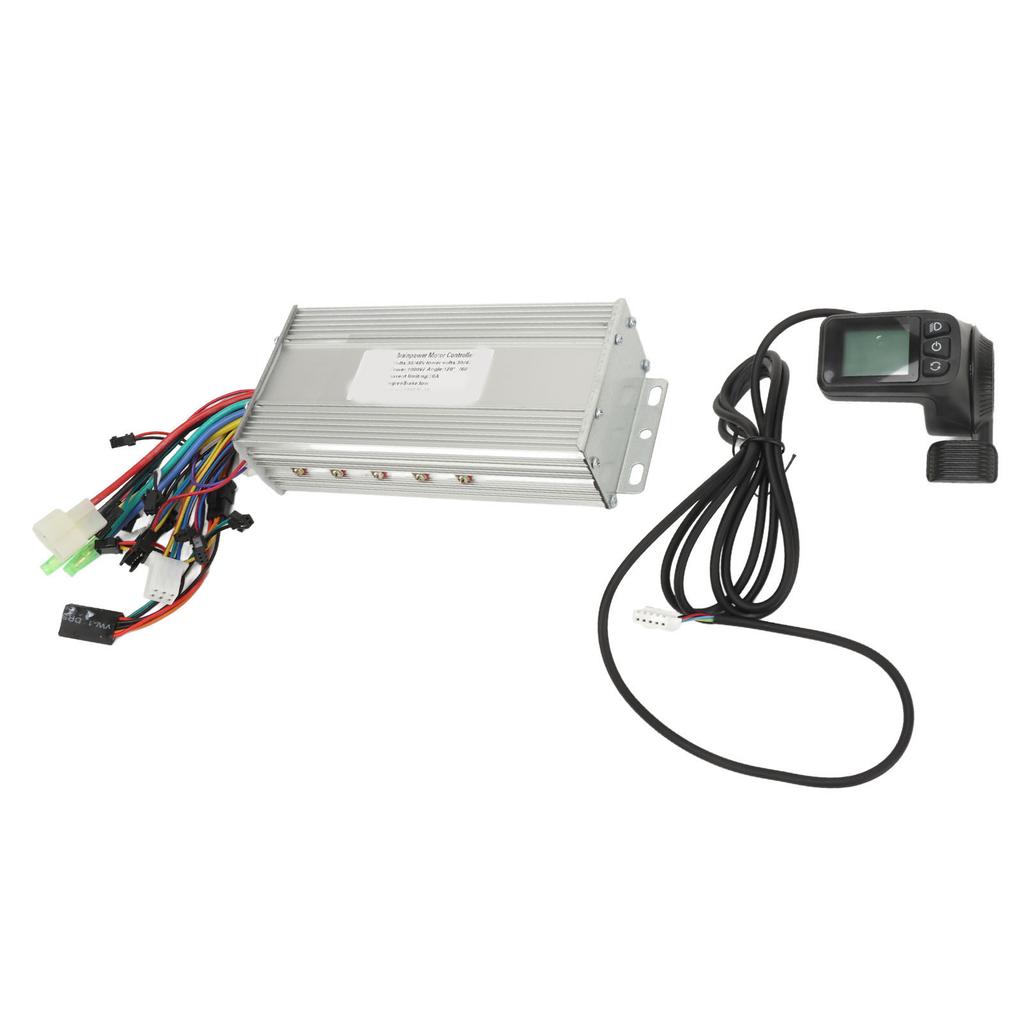 36V 48V 1000W 38A Motor Controller Set Elektrische Fahrrad Modifizierte Controller mit 128DX Daumen Gas